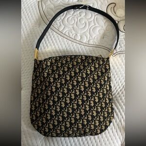 Vintage dior oblique hobo bag !
